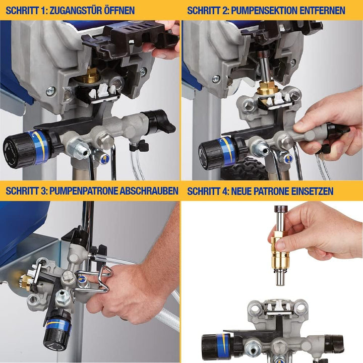 Graco 24Y472 ProXChange Kolbenpumpe – für Magnum A60, ProS19, ProS21 und A80