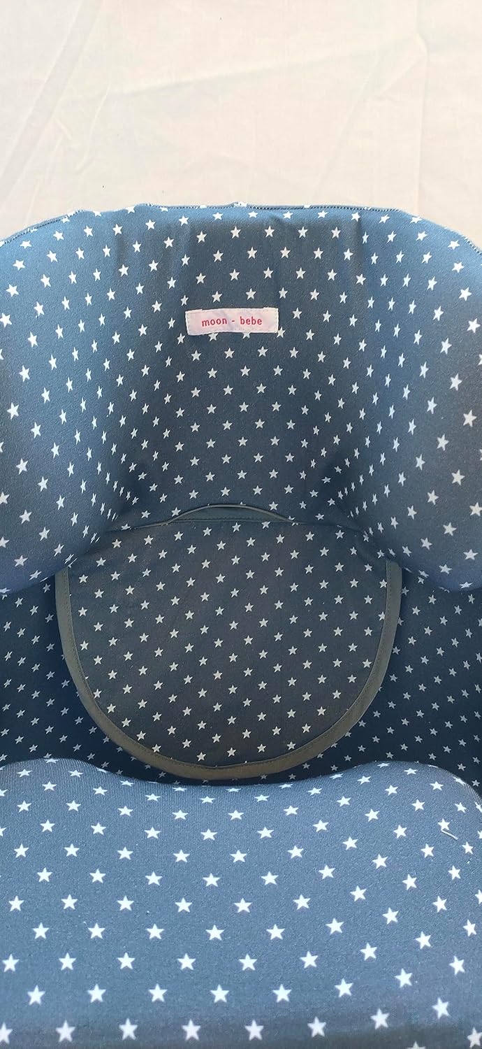 moon-bebe Bezug kompatibel mit Cybex Silver Juno 2-Fix Autositz (Grau), grau