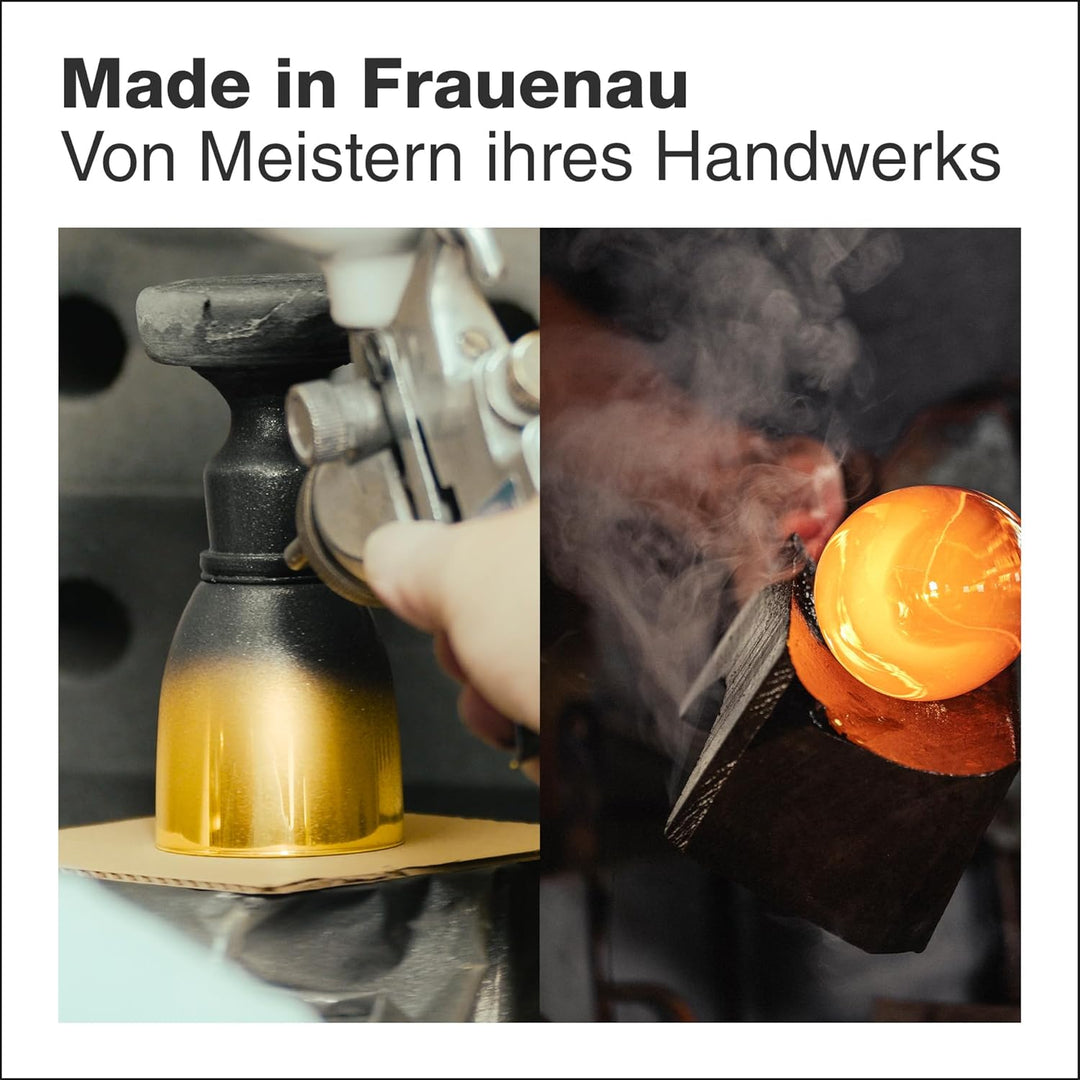 EISCH Whisky Pipette Gold - Handgefertigte Glaspipette veredelt mit echtem Gold - Made in Germany, G