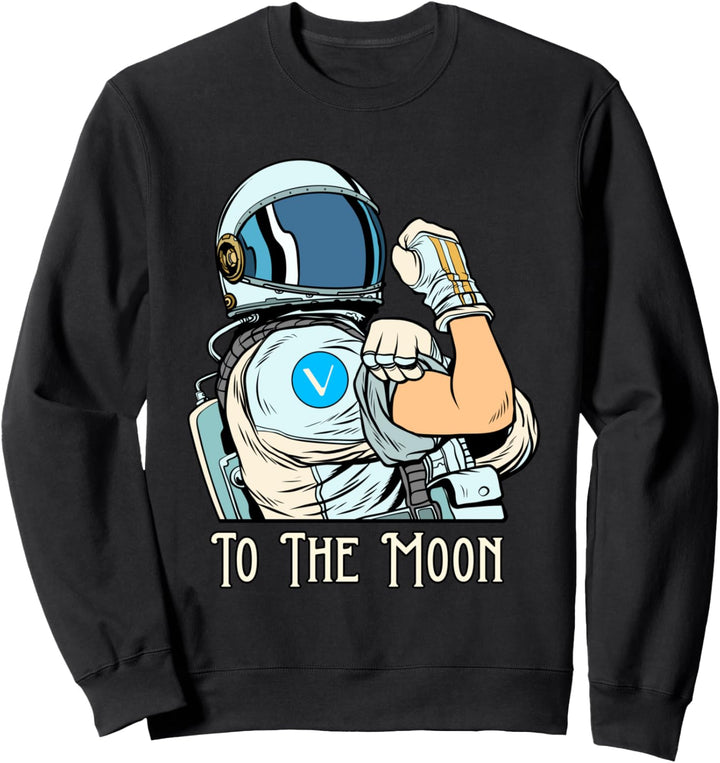 Crypto Currency Talk - Fun VET Vechain We Can Do It Merch Sweatshirt