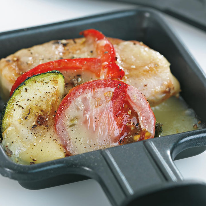 Kela 66493 Raclette mit Granitplatte, Für 2 Personen, 350 W, 230 V,