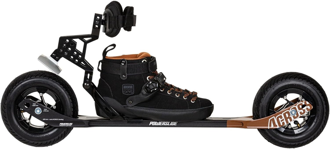 Powerslide Nordic Inline Skate 4-Cross 175, für Damen und Herren 40EU EU, 40EU EU