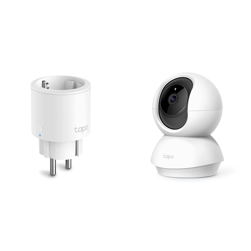 TP-Link Tapo Nano Smart WLAN Steckdose Tapo P115 & TP-Link Tapo C200 360°-WLAN-Überwachungskamera fü