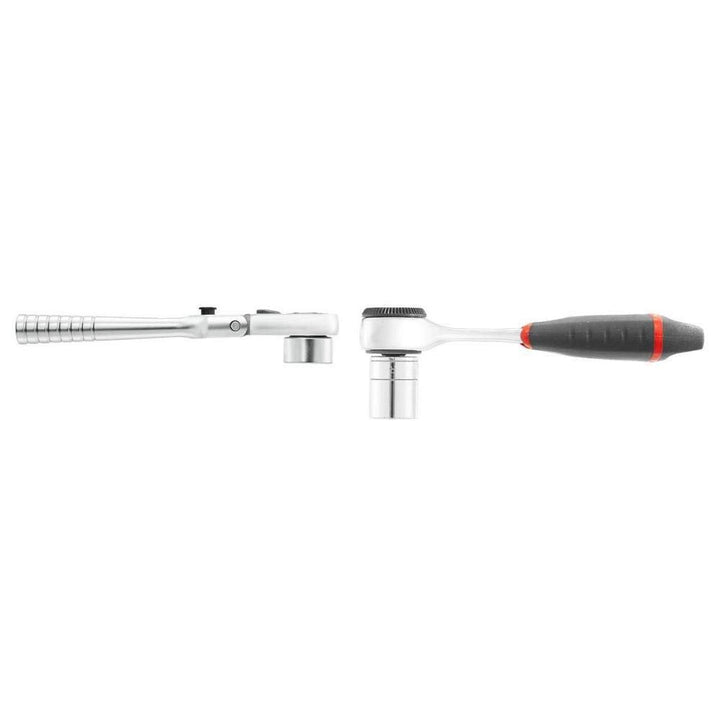 Umschaltknarre 1/4" Schwenkkopf R.180HX