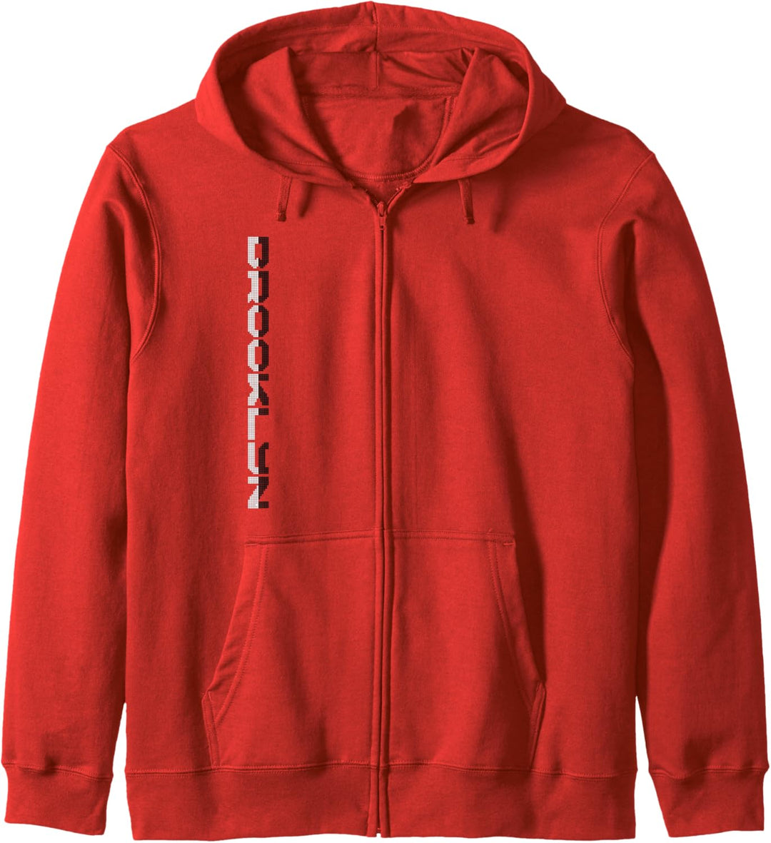 BROOKLYN | Gepunktete Buchstaben - Brooklyn NY Kapuzenjacke