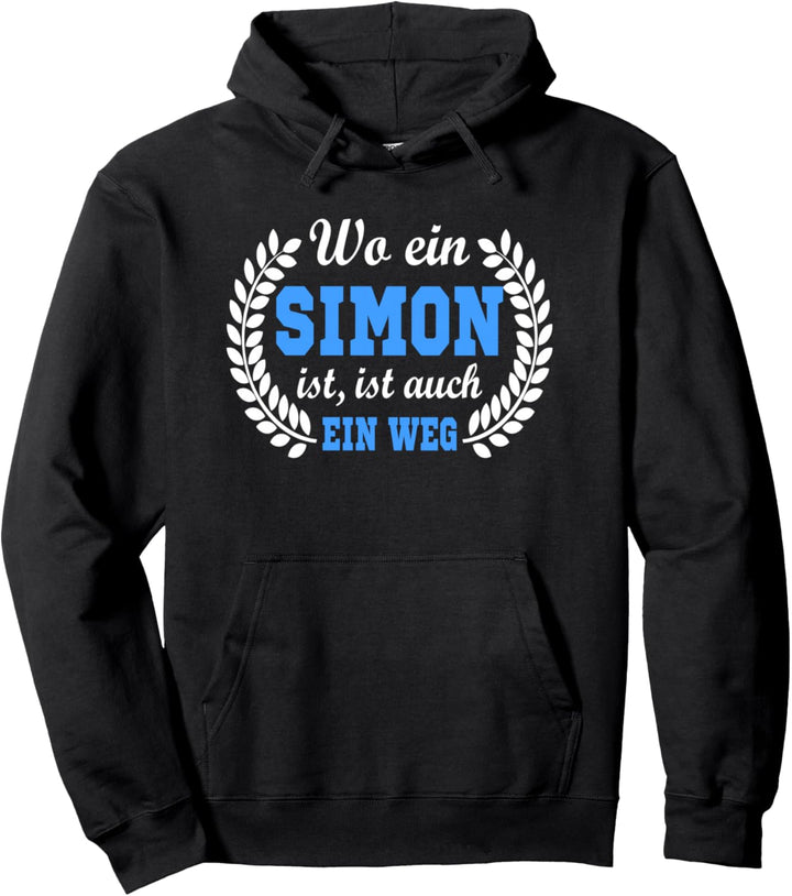 Simon Name lustige Sprüche Geburtstag Geschenk Simon Pullover Hoodie