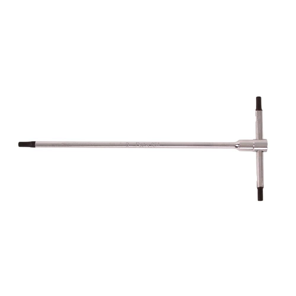 Beta 951 2,5 - Stiftschlüssel mit T-Griff, Sechskantprofil an drei Enden 2.5 mm, 2.5 mm