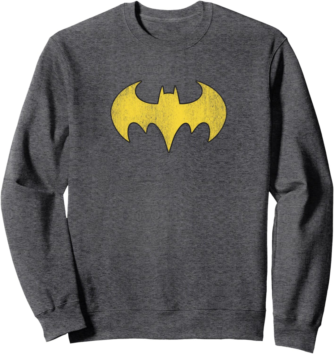 Batgirl Logo Distressed Sweatshirt