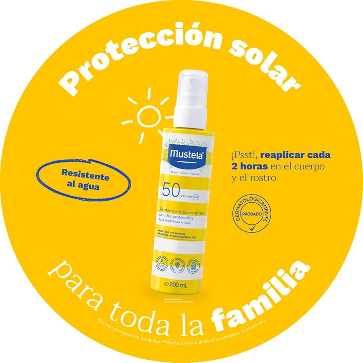 Mustela Sonnenspray 200 ml, blau