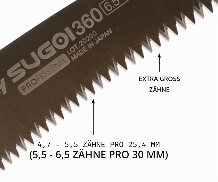 Silky-Ersatzblatt Sugoi 420-6,5 Ersatzblatt 420mm, Ersatzblatt 420mm