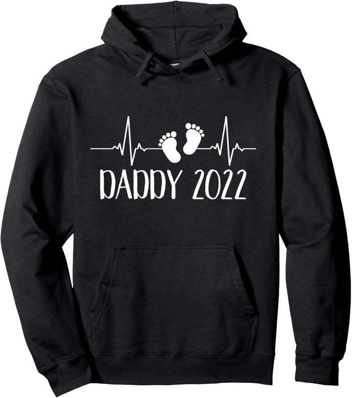 Papa 2022 Frequenz Herzschlag Pullover Hoodie