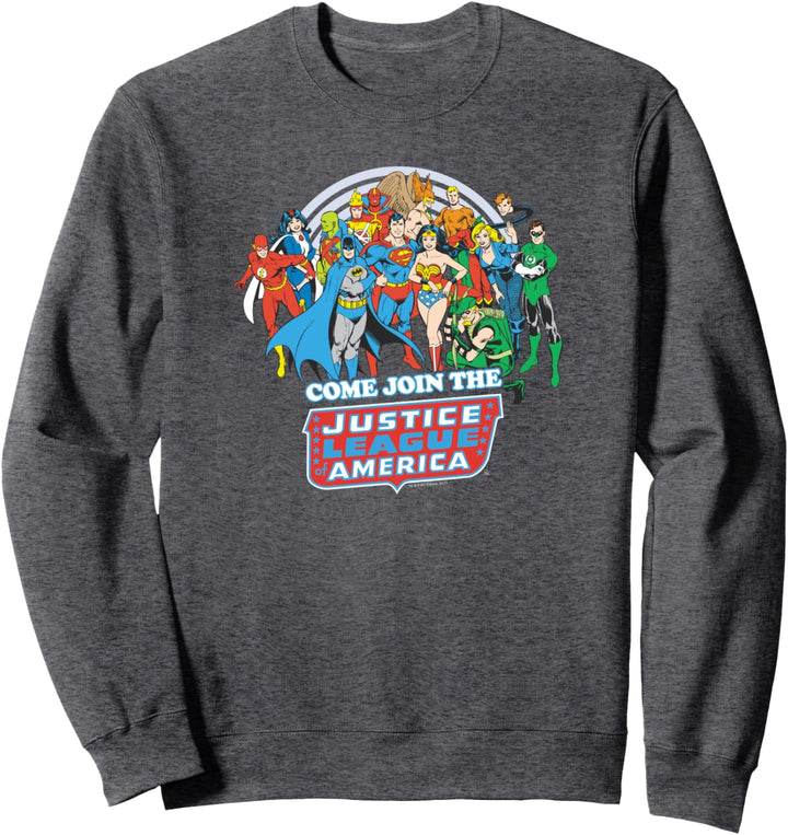 Justice League Join the League Sweatshirt