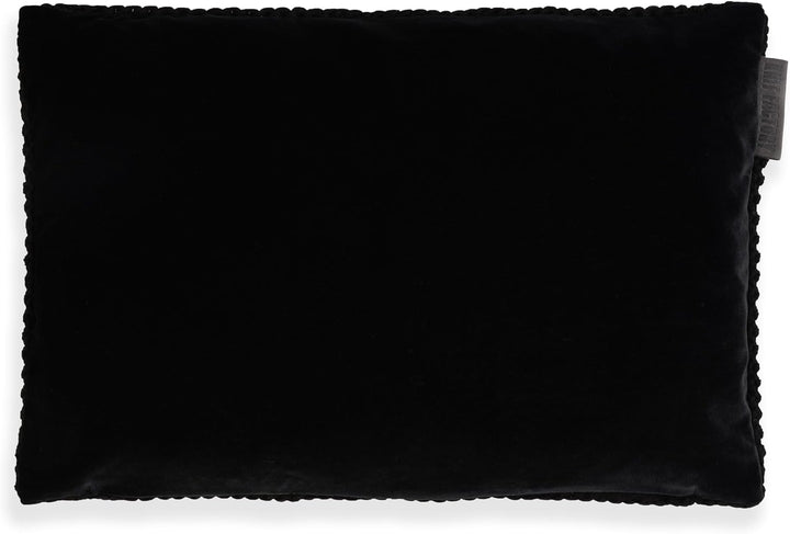 KNIT FACTORY - Vinz Kissen - Schwarz - 60x40 cm 60x40 cm Schwarz, 60x40 cm Schwarz