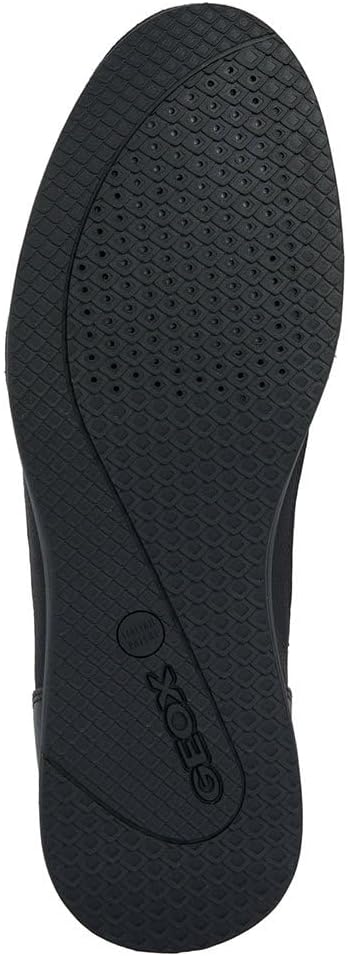 Geox Herren U Avery A Sneaker 42 EU Schwarz, 42 EU Schwarz