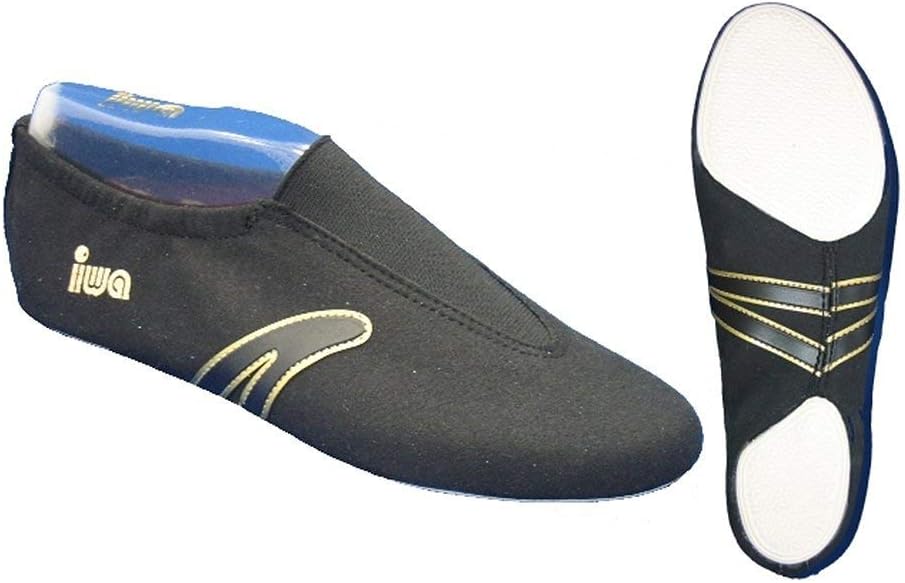 IWA Kunstturnschuhe 507 39 EU Schwarz, 39 EU Schwarz