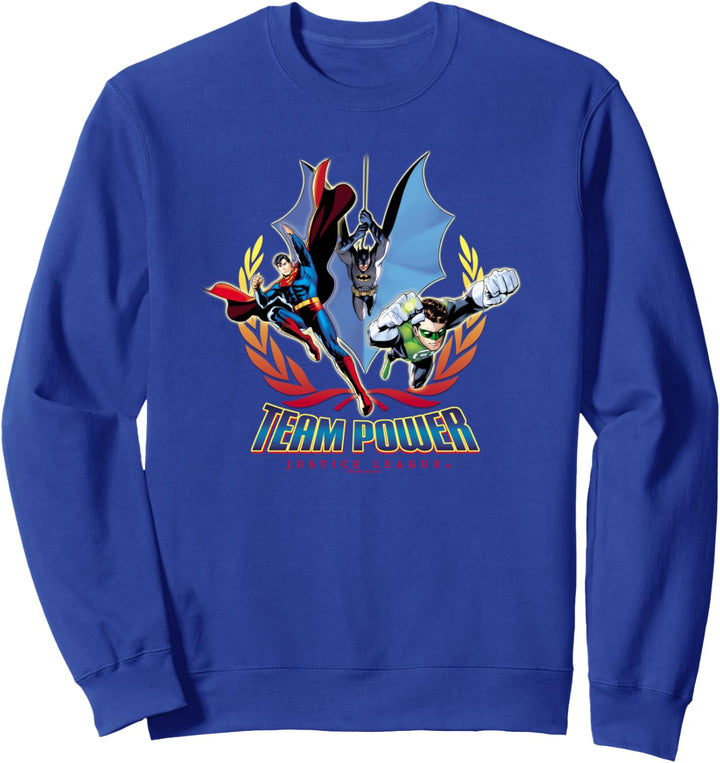 Justice League Team Power Sweatshirt