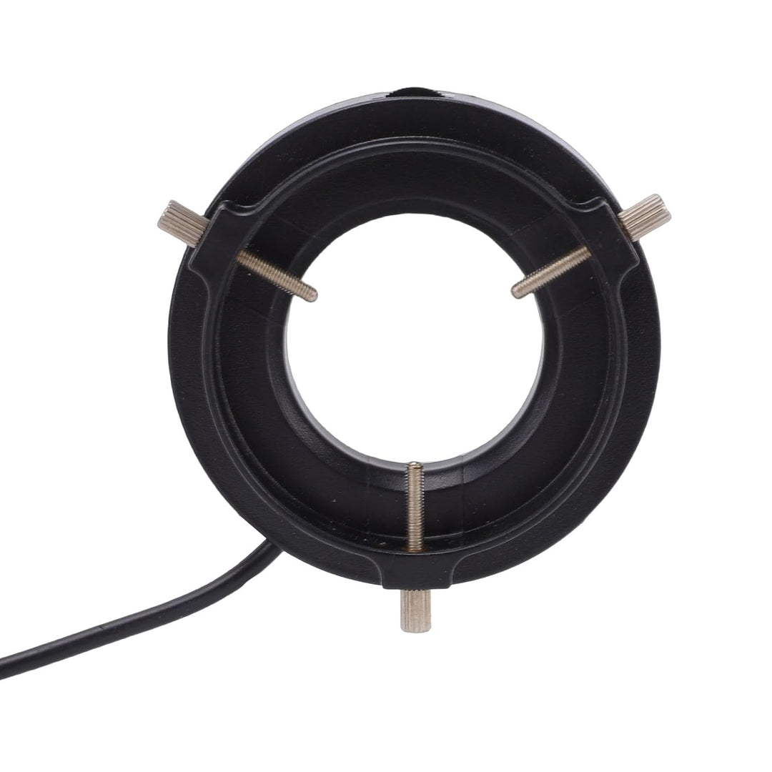 Denash Mikroskop-LED-Ringlicht, 72 LED-Lichtquelle mit Einstellbarer Helligkeit und Helligkeitsregel