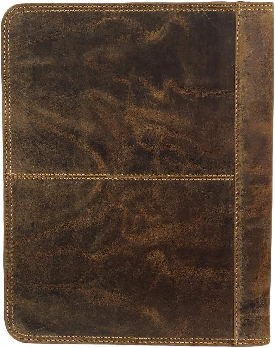 Greenburry Vintage Manager 1721-25 Leder Dokumentenmappe 33x26x2,5cm antikbraun, Braun