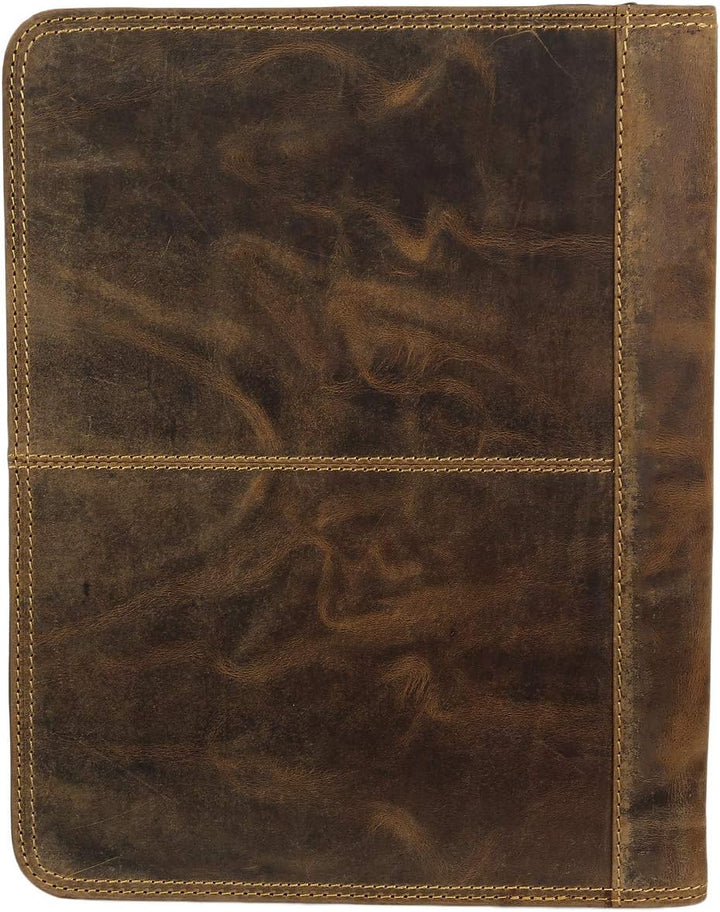 Greenburry Vintage Manager 1721-25 Leder Dokumentenmappe 33x26x2,5cm antikbraun, Braun
