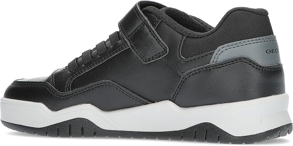 Geox Jungen J367reSneaker 28 EU Black Dk Grey, 28 EU Black Dk Grey