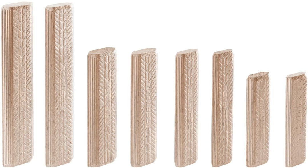 FESTOOL 498216 DOMINO Buche D 12x100/100 BU Pack of 100 Birke - Creme, Pack of 100 Birke - Creme