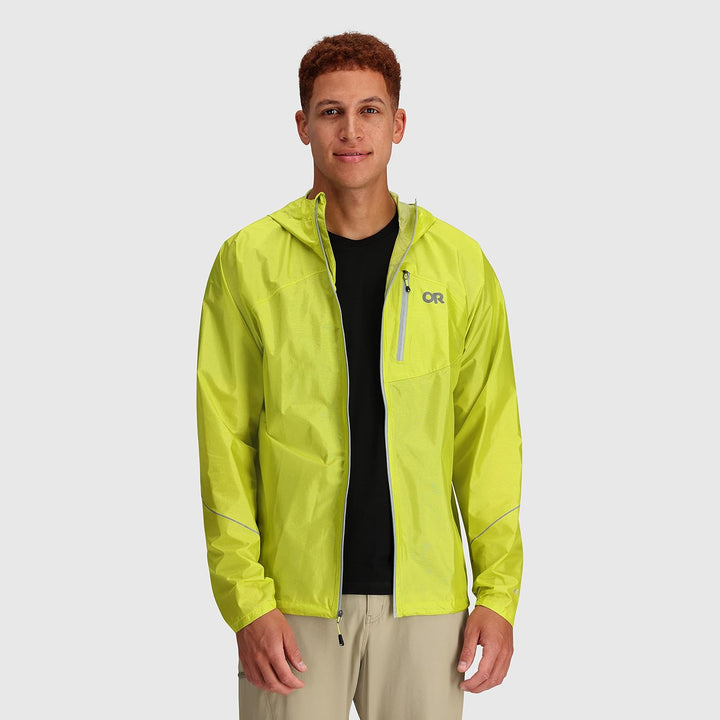 Outdoor Research M Helium Rain Jacket L Schwefel, L Schwefel