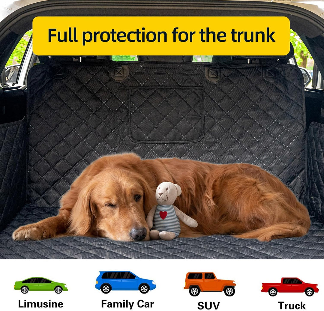 SUV Kofferraumwanne für Hunde, Autositzbezug für Haustiere, wasserdichte Cargo-Abdeckung, Hundesitzm