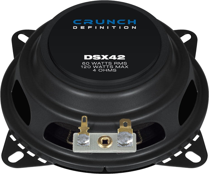 Crunch DSX42 2-Wege Einbau-Lautsprecher 120W Inhalt: 1St.