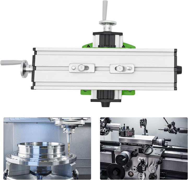 Fräsmaschine, Mini Multifunktion Frästisch Arbeitstisch Maschine, Einstellbare Fräsen Arbeiten Kreuz