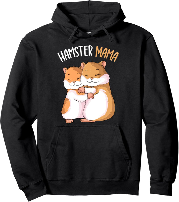 Hamster Mama Mädchen Damen Pullover Hoodie