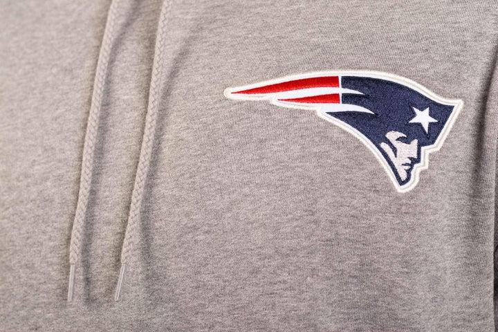 New Era French Terry Hoody - New England Patriots grau - XXL
