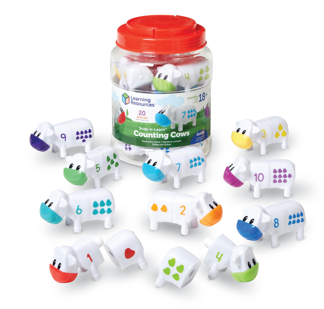 Learning Resources Snap-n-Learn™ Zählkühe