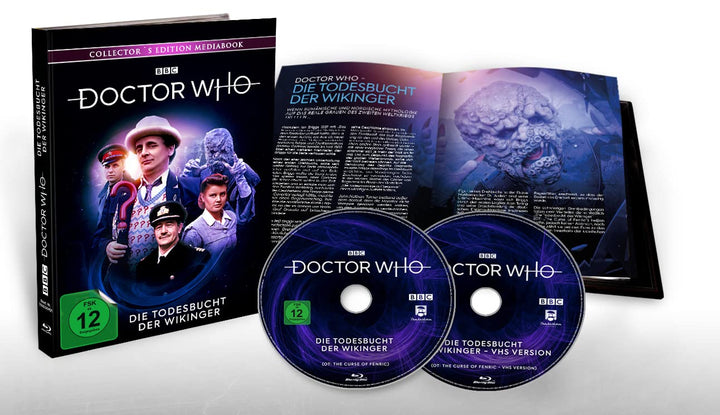 Doctor Who - Siebter Doktor - Die Todesbucht der Wikinger LTD. - Mediabook [Blu-ray], Blu-ray