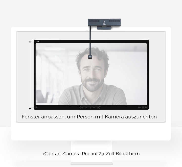 Pro 4K HD Webcam mit Mikrofon und Sichtschutzklappe,Augenkontakt-Webcam,Plug&Play mit automatischer