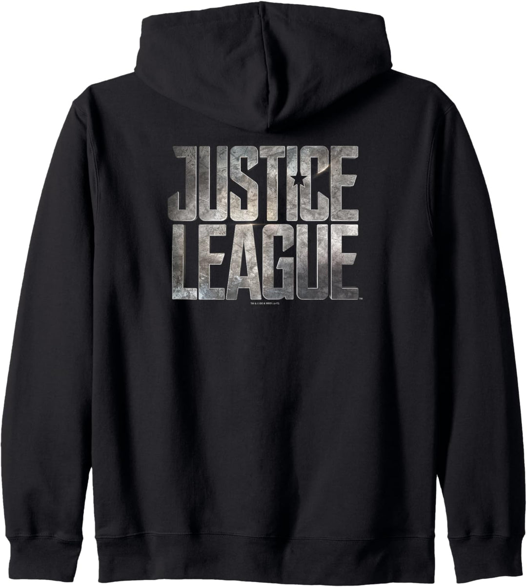 Justice League Movie Metal Logo Kapuzenjacke