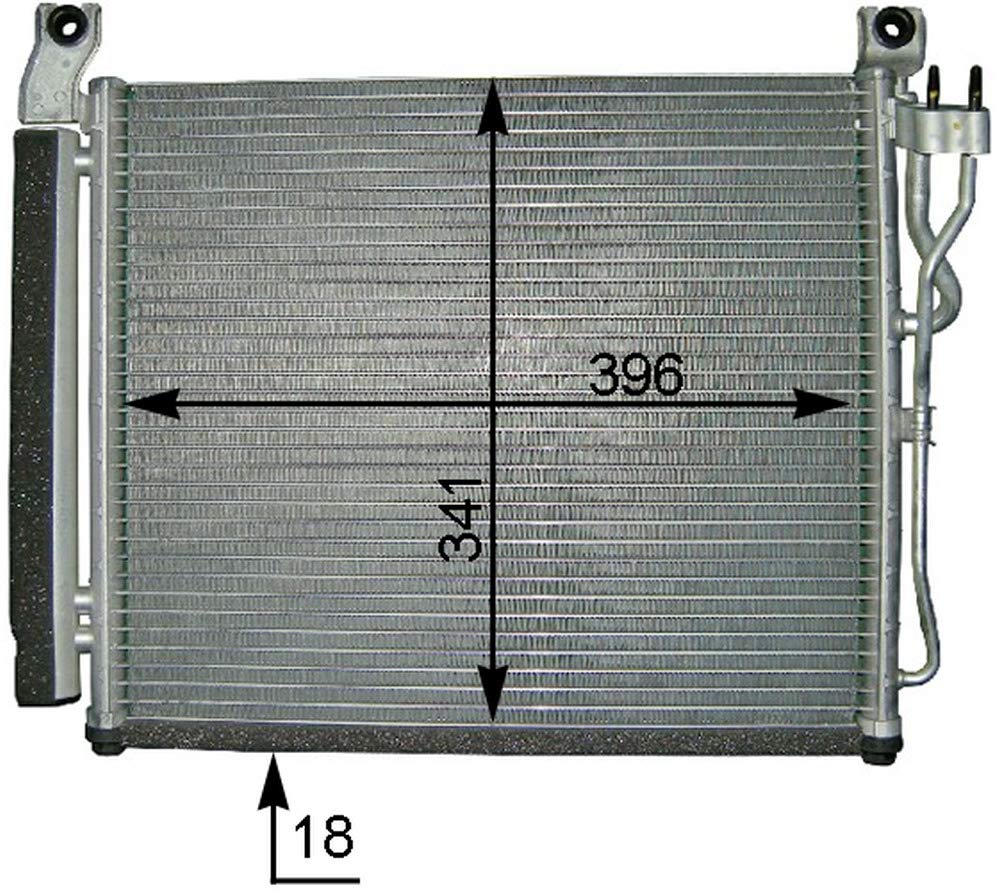 MAHLE AC 591 000P A/C-Kondensator BEHR PREMIUM LINE