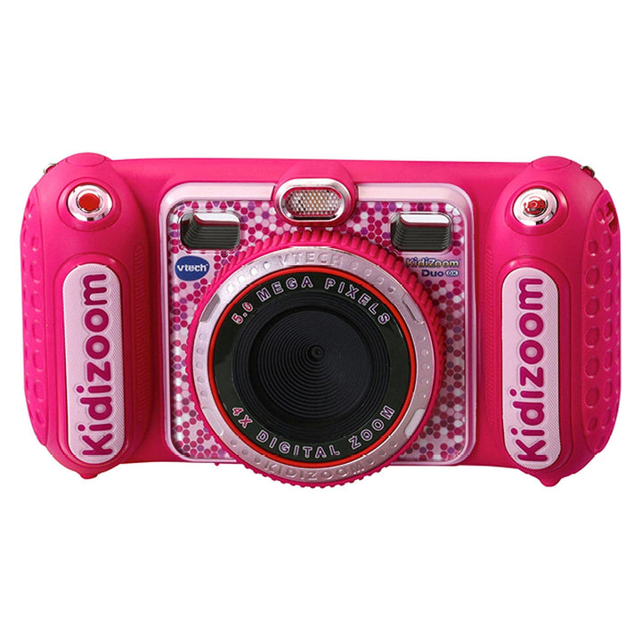 VTech - KidiZoom Duo DX - Digitale Spielzeugkamera - Niederländisch Gesprochen - Pink - Alter: 4-10