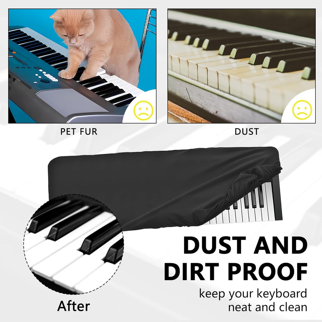 Staubschutz für Klaviertastatur mit 49 Tasten, kompatibel mit Native Instruments A49, M-Audio Oxygen
