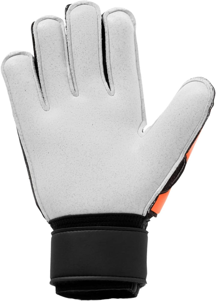 uhlsport Herren Soft Resist Flex Frame Handschuhe 5 schwarz/fluo orange/Weiss, 5 schwarz/fluo orange