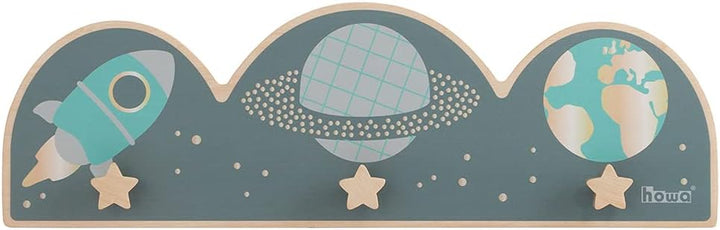 howa Wandgarderobe Garderobe space für Kinder aus Holz 8801