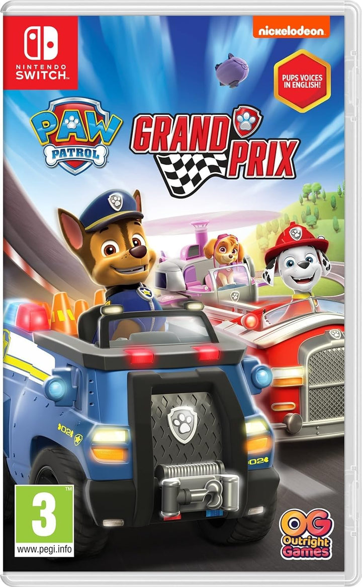 Paw Patrol: Grand Prix für Switch - Deutsche Verpackung