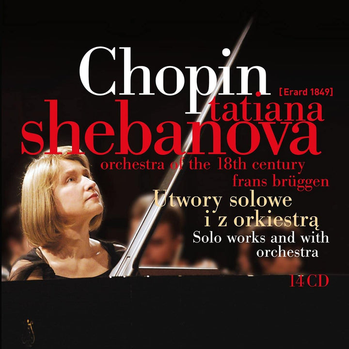 Tatiana Shebanova - Chopin: Werke für Klavier solo &amp; Klavierkonzerte, Audio-CD