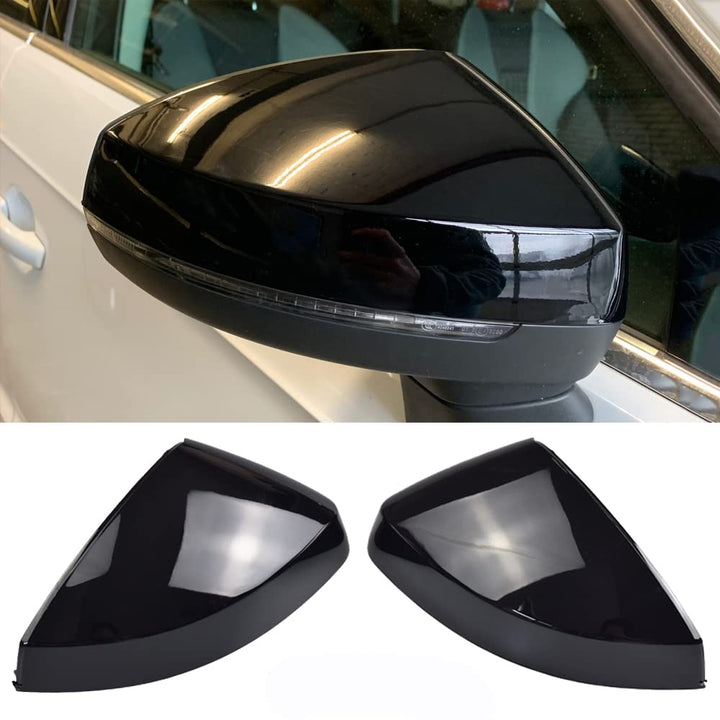 Auto Spiegelkappen1 Paar Tür Aussenspiegelkappe Rückspiegelkappe Seitenspiegel Abdeckungen für A-udi