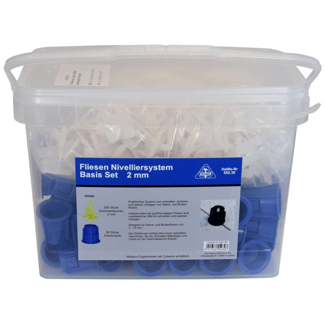 HaWe 552.30 Fliesen-Nivelliersystem Set"Basis"