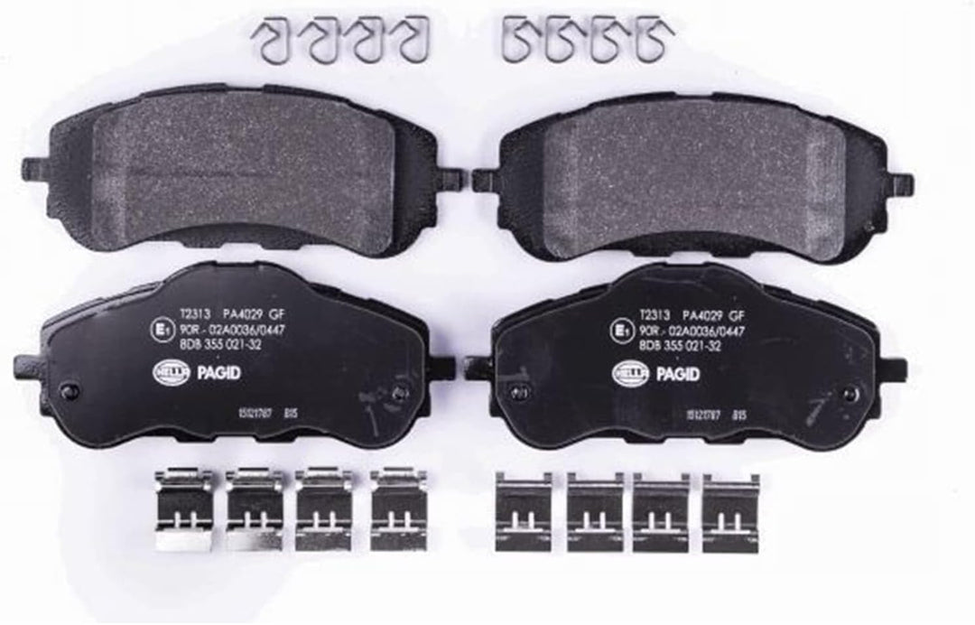 HELLA PAGID 8DB 355 021-321 Bremsbelagsatz - T2313 - Dicke/Stärke: 18.5mm - Bremssystem: CBI - nicht