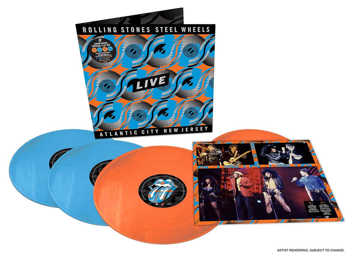 Steel Wheels Live (Live From Atlantic City, NJ, 1989), Vinyl