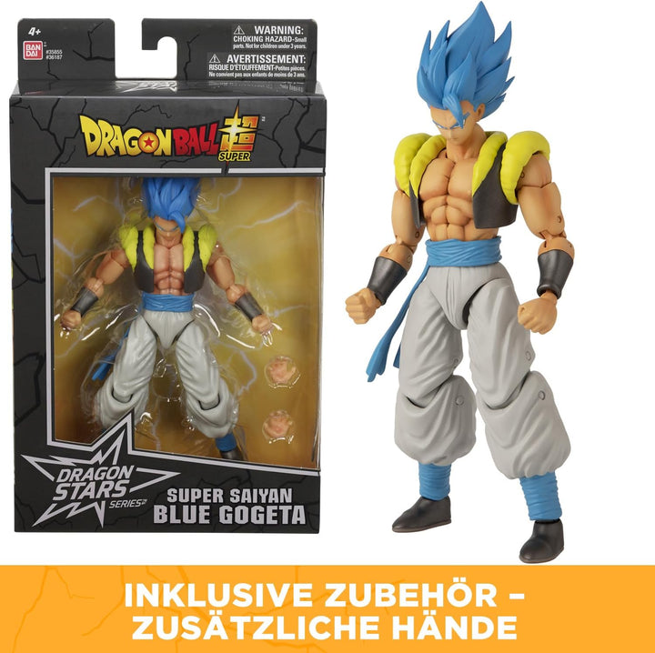 BANDAI Dragon Ball Super – Dragon Star Figur 17 cm – Super Saiyan Blue Gogeta – 36187 Blau, Blau