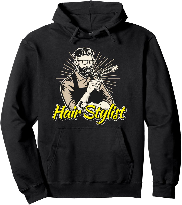 Friseure Geschenk-Idee für den Friseur-Salon I Sprüche Pullover Hoodie