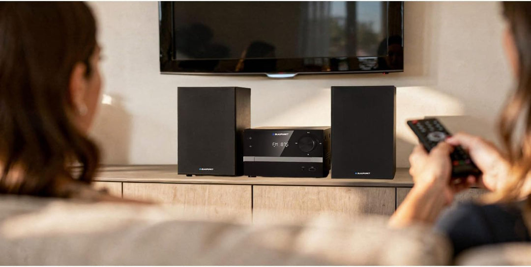 Blaupunkt MS9BT Micro Stereo Installation mit Bluetooth CD Player FM Radio USB AUX 20W RMS Kompaktes