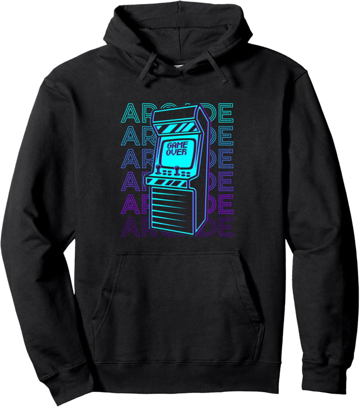 Arkade Gaming Gamer Retro-Arkade Pullover Hoodie